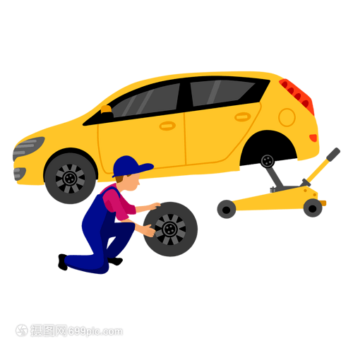 卡通汽車維修服務(wù) 讓汽車養(yǎng)護(hù)變得簡單有趣